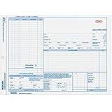 Rediform Auto Repair Polypack, Carbonless, 3 Part, 8.5 x 11 inches, 50 Forms (4P487)