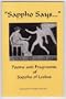 Sappho says--: Poems and fragments of Sappho of Lesbos