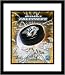 Nashville Predators Team Logo and Puck Collage Framed 8x10 Photograph