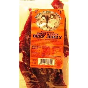 SWEET AND SPICY BEEF JERKY