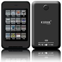 Kubik Edge II 8GB 2.8" Touch Screen MP3 & Video Player with Built-in Camera & YouTube Player
