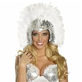 Showgirl Small Costume White Headpiece