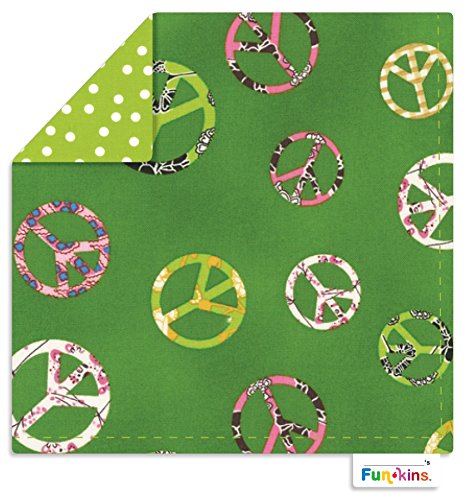 Funkins Cloth Napkin/Placemat for Kids: Save the World! Green Peace