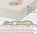Dogbed4less Orthopedic Small Medium Memory Foam Pet Bed, Waterproof Liner with Brown Suede Cover and Extra Pet Bed Case 35X20X4 Inch