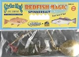 Strike King Redfish Magic Saltwater Spinnerbait (Avocado/Red Head, 0.125-Ounce)