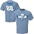 Dale Earnhardt Jr NASCAR #88 Nationwide Fan Up T-Shirt-Light Blue