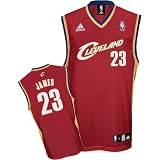 adidas Cleveland Cavaliers LeBron James Youth (sizes 8-20) Replica Road Jersey