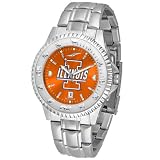 Illinois Fighting Illini NCAA Anochrome Competitor Mens Watch (Steel Band)