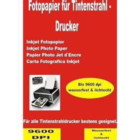100 cartes de voeux, 175g blanc, cartes de voeux, invitations, cartes de table, cartes g�ographiques, etcA6, 105x148, 5 mm de haut double;Jusqu'� 9600 ppp, r�sistant � la lumi�re, imperm�able � l'eau et;Un papier photo recto-verso mat, qui se caract�rise par la haute d�finition et l'�clat unique de couleurs et de r�solution la plus �lev�e pour les imprimantes jet d'encre sont bien adapt�s!