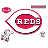 Fathead Cincinnati Reds Logo Wall Decal