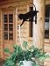 Wetterhahn Wandhalter Katze für Blumenampel