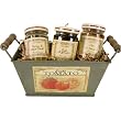 Pesto galore Italian sauces gift basket in Tomato planter