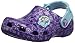 crocs Classic Frozen Clog (Toddler/Little Kid), Neon Purple, 8 M US Toddler