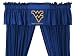 NCAA West Virginia Mountaineers - 5pc College Jersey Drapes Curtains and Valance Set