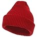 Heavy Weight Watch Cap Beanie - Red