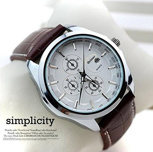 Reloj Men Relogio Masculino Fashion Watches Luxury Brand Quartz Leather Strap De Hombre Para Hombre