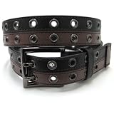 (トレンディーファッション)Trendy Fashion 2色切り替えダブルアイレットベルト11AB06 64508