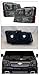 Topline Autopart Crystal Smoke Clear Head Lights Lamps W/Bumper Signal Dy 03-06 Chevy Silverado