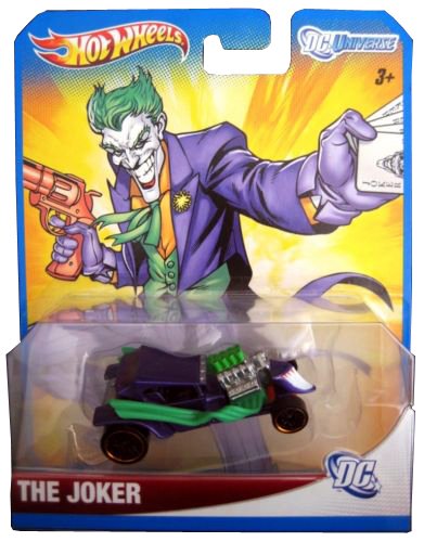  2012 Hot Wheels DC Universe THE JOKER 1:64 Scale Collectible Die Cast Car
