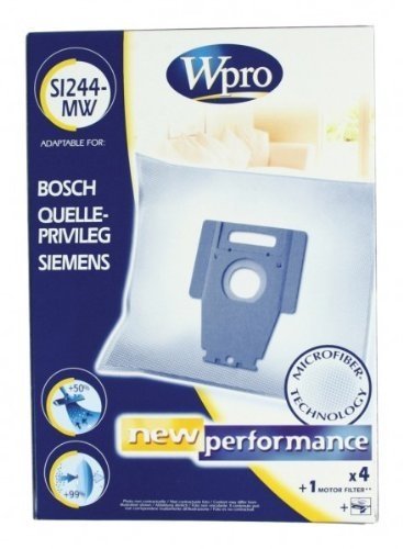 Wpro Mikrofaser Staubsaugerbeutel SI244-MW