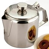from Valueteapot ZODIAC STAINLESS STEEL 2 LITRE 70oz VALUE TEAPOT