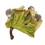 ガーデン オブジェ・置物 （ハリネズミ・遊び） EDC-0710