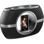 The Sharper Image EC-A115 Rotating Speaker System for iPod/iPhone