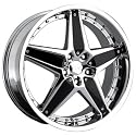 20" x 8.5" VCT Wheels Soprano (Chrome/Chrome) Wheels
