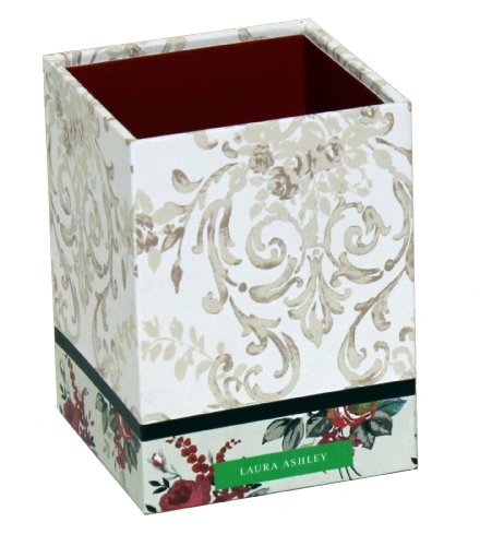 Laura Ashley Desk Top Pencil Holder, Palace Garden Collection, Single Unit (755-5)