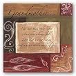 Words To Live By - Grandmother by Debbie Dewitt 7"x7" Art Print Poster