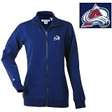 Antigua Colorado Avalanche Women's Revolution Full Zip Fleece Jacket - Col.Avalanche Blue Medium