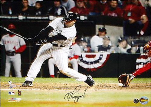A.J. Pierzynski Chicago White Sox - ALCS Game 2 Dropped 3rd Strike - 16x20 Autographed Photograph