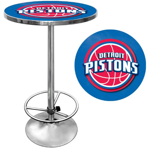 NEW Detroit Pistons NBA Chrome Pub Table (New Products)