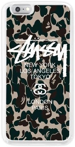 The Customized TPU Shock Absorption White Stussy iPhone 6 Plus 5.5 Case