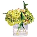 Hydrangea in Cylinder Vase - Multi color(14 x 12 x 14")