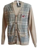 SIGNUM® V-Strickjacke Jacke kariert EVEREST SIGNUM® V-Strickjacke Jacke kariert EVEREST