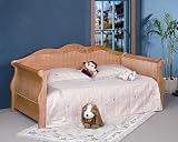 Louis Phillipe Wooden Daybed w/ Trundle in Natural