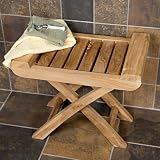 Teak Wood Shower Seat
