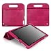 CaseCrown Clutch Trifold Case (Hot Pink) for the new iPad & iPad 2 (Built in magnet for sleep / wake feature)