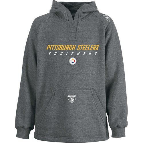 Pittsburgh Steelers NFL Youth Team Logo Grey Sweatshirt