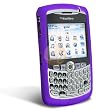 Silicone Skin Case for Blackberry Curve 8300 / 8310 / 8320 / 8330 - Dark Purple