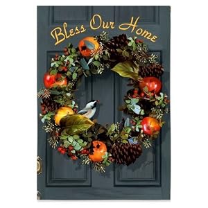 Bless Our Home Silk Reflections Garden Size Flag