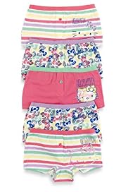5 Pack Hello Kitty Pure Cotton Assorted Boxers