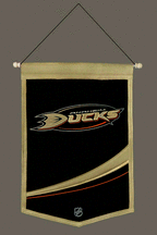 Buy Mighty Ducks of Anaheim 12 x 18 NHL Traditions Banner from Winning Streak Sports by Winning Streak