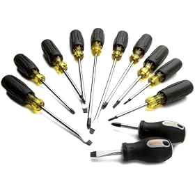 Denali 12-Piece Screwdriver Set, Cushion Grip
