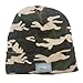 Spector™Unisex 5 LED Knitted Flashlight Beanie Hat/cap for Hunting, Camping, Grilling, Auto Repair, Jogging, Walking, or Handyman Working - One Size Fits Most (Camo)