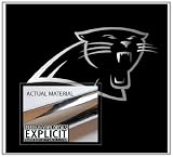 Carolina Panthers Chrome Vinyl Decal