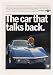 1968 Blue Chevy Corvette Sting Ray Coupe Talks Back Print Ad
