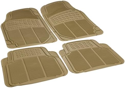 70503 4 Piece Vinyl Floor Mats - Beige