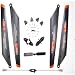 Double Horse 9053 Replacement Parts Kit, Blades, Blade Grips, Tail Rotor, Balance bar